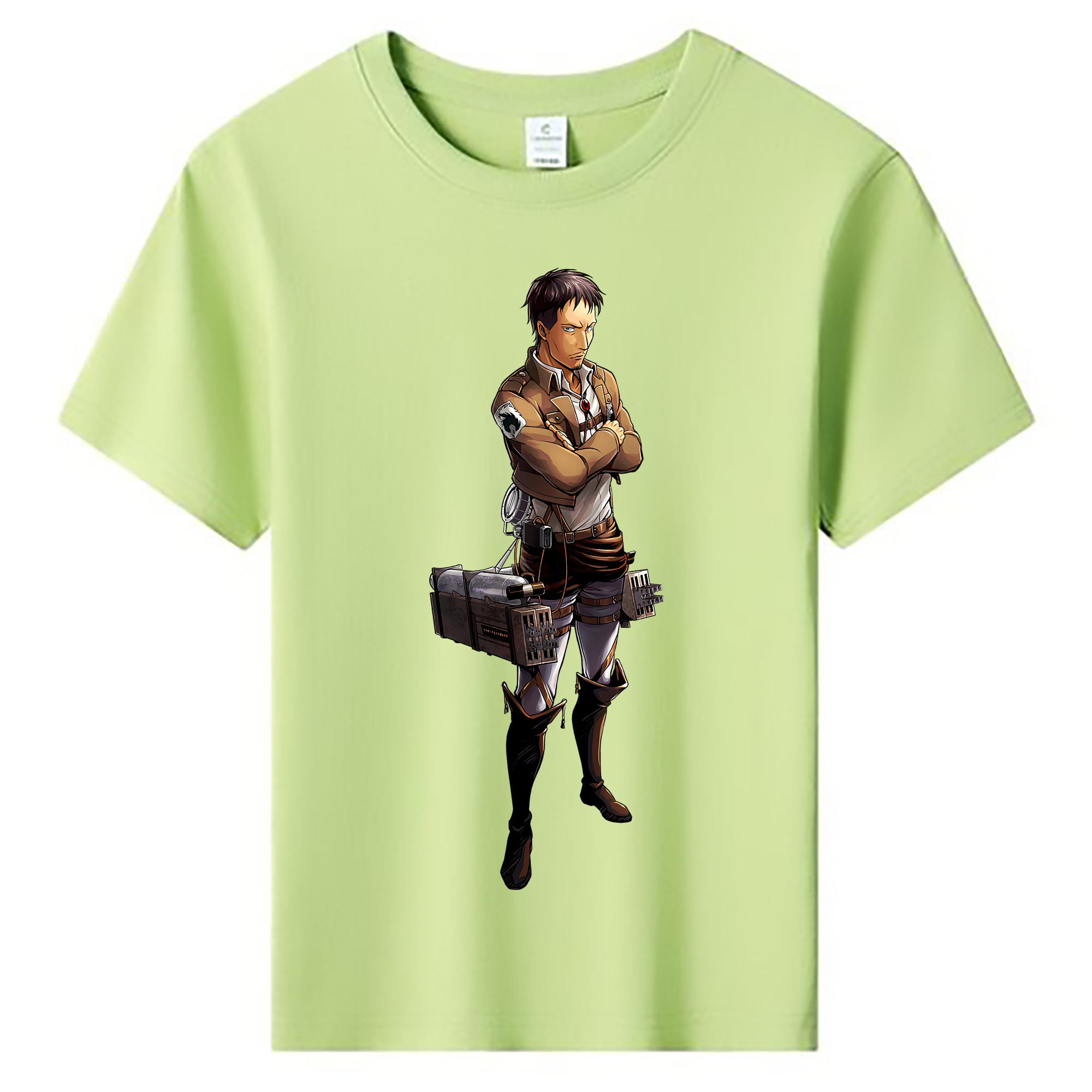 （画像用） 進撃の巨人 Attack on Titan 綿100％キッズTシャツ（フロントプリント）